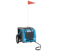 Remorque de Vélo pour Animaux de Compagnie Chariot Tissu Oxford et Fer vidaXL