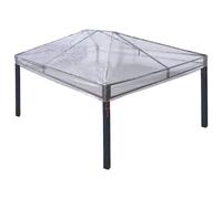 vidaXL Remplacement de housse de gazebo Transparent 400 x 300 x 32 cm