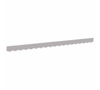 vidaXL Remplacement de lambrequin Gris clair 380 x 20 cm Polyester 42000774