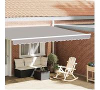 vidaXL Remplacement de lambrequin Gris clair 430 x 20 cm Polyester 42000775