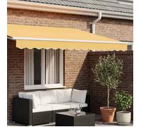 vidaXL Remplacement de lambrequin Sable 329 x 20 cm Polyester 964943