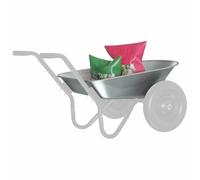 vidaXL Remplacement du Plateau de brouette Argenté 90 x 63 x 28 cm, Jardin et terrasse, Plateau Moderne, remplaçant de brouette, Outil extérieur, Accessoire de Jardinage