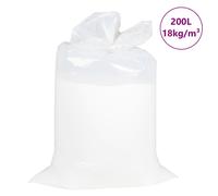 vidaXL Remplissage Pouf EPS 200 L, Blanc, 18 kg/m³