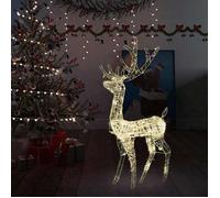 vidaXL Renne de décoration de Noël lumineux extérieur acrylique 140 329781