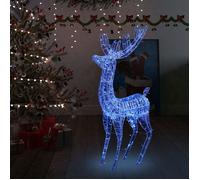 Renne de Noël Acrylique XXL 250 LED 180 cm Bleu