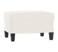 vidaXL Repose-pied Beige 60x50x41 cm Tissu microfibre
