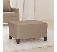 Vidaxl Repose-Pied Cappuccino 70x55x41 Cm Similicuir