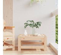 Repose-pied de Jardin, Siège avec Cadre en Bois, Table Basse, Tabouret de Terrasse Patio Balcon Extérieur, Bois de 825485