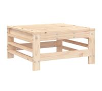 vidaXL Tabouret de jardin en pin massif