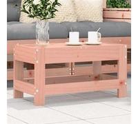 vidaXL Repose-pied de Jardin, Table Basse, Tabouret de Bar, Meuble de Patio Terrasse Balcon Arrière-cour Extérieur, Bois 844896 Rose G