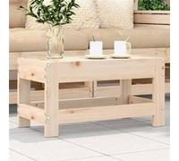 vidaXL Repose-pied de Jardin, Table Basse, Tabouret de Bar, Meuble de Patio Terrasse Balcon Arrière-cour Extérieur, Bois de 844893 Marron G