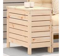 Vidaxl Repose-Pied De Jardin 62x31,5x52 Cm Bois De Pin Massif