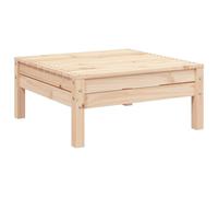vidaXL Repose-Pied de Jardin, Table Basse, Tabouret de Repos, Meuble de Terrasse Patio Balcon Arrière-Cour Extérieur, Bois de Pin Massif