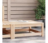 vidaXL Repose-pied de Jardin, Table Basse, Tabouret, Meuble de Terrasse Patio Arrière-cour Extérieur, 70x70x30 cm Bois de 837935