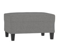 vidaXL Tabouret 349348 - 70x55x41 cm Tissu Gris foncé