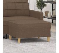 vidaXL Repose-pied 349274 Tissu marron 70x55x41 cm