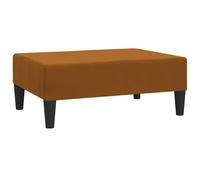 Vidaxl Repose-Pied Marron 78x56x32 Cm Velours Marron