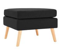 Tabouret tissu noir288742