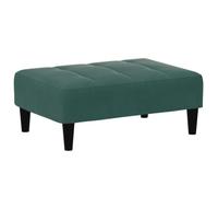 Tabouret 77x55x31 cm velours vert foncé4007368