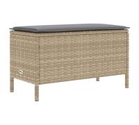 vidaXL Repose-pieds de jardin beige et gris clair 80 x 38 x 42 cm rotin PE aventure explorer de nouvelles cultures dans la société moderne, un voyage à travers les traditions et les innovations dans