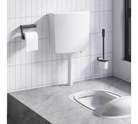 vidaXL Réservoir de chasse Arrivée d'eau en bas 3/6 L Blanc