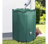 vidaXL Réservoir d'eau de pluie pliable avec robinet 1000 L