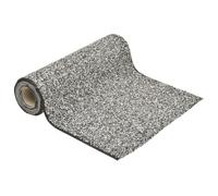 vidaXL Rouleau de revêtement de pierre – 100x40 cm – Gris – Matériau durable – Design naturel