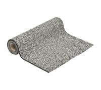 vidaXL Revêtement de pierre pour étang 250×100 cm Gris – Bordure d’étang en pierre