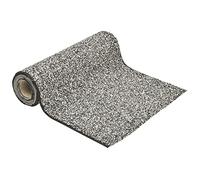 vidaXL Bâche d'étang Revêtement de pierre 250x40 cm Gris Non-tissé PP