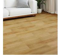 vidaXL Revêtement de sol en laminate 15 pcs Marron doré 42034103