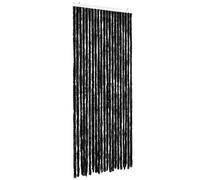 vidaXL Rideau anti-insectes anthracite 90x220 cm chenille