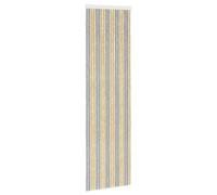 Vidaxl Rideau Anti-Insectes En Chenille Gris Et Beige 56 X 200 Cm