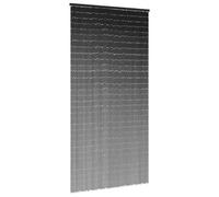 Rideau anti insectes gris foncé 90x220 cm bambou
