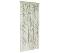 VidaXL Rideau anti-insectes imprimé 100x220 cm bambou, rideau anti-mouches, moustiquaire de porte, rideau anti-mouches 4017443