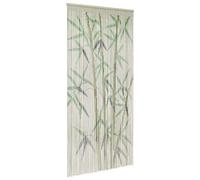 Vidaxl Rideau Anti-Insectes Imprimé En Bambou 90 X 220 Cm