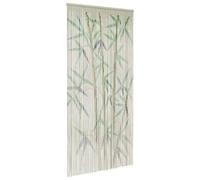 Vidaxl Rideau Anti-Insectes Imprimé En Bambou 90 X 220 Cm