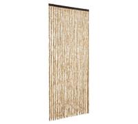vidaXL Rideau anti-mouches Chenille Beige 100x230 cm
