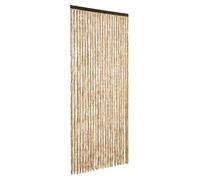 vidaXL Rideau anti-mouches Chenille Beige 100x230 cm