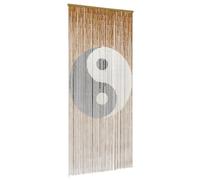 vidaXL Rideau de Porte Anti-Insectes Multicolore 200 x 90 cm Bambou