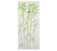 vidaXL Rideau de Porte Contre Insectes Protection Anti-Mouche Anti-Moustique Anti-Insectes Appartement Bar Patio Balcon Maison Bambou 90x200 cm