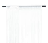 Rideau en fils 2 pcs 140 x 250 cm Blanc