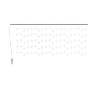 vidaXL Rideau étoilé LED Chaîne de lumière 500 LED bleu 8 fonctions