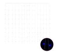 vidaXL Rideau lumineux LED 3x3 m 300 LED bleu 8 fonctions