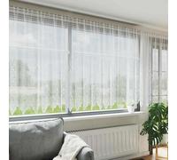 Vidaxl Rideaux Avec Des Rideaux Blanc 900 X 180 Cm Polyester