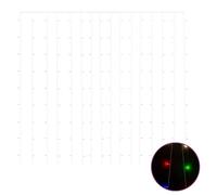 Vidaxl Rideaux Lumineux À Led 3x3 M 300 Led Colorées 8 Fonctions