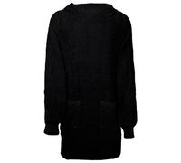 Vidaxl Robe Noir L Coton