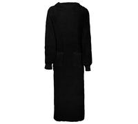 vidaXL Robe Noir xxl Coton