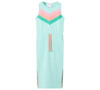 vidaXL Robe pour Enfants avec Cordon de Serrage Vêtement Tout-Petits Menthe Claire 128