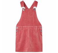 vidaXL Robe Salopette pour Enfants Velours côtelé Rose 116
