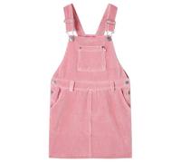 vidaXL Robe Salopette pour Enfants Vêtement Tout-Petits Velours Côtelé Rose Clair 104